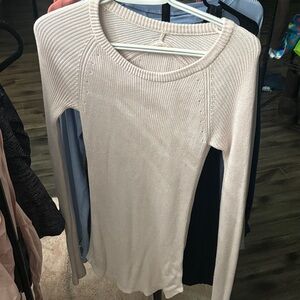 Lulu baby pink Long Sleeve Sweater